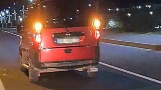 Orduda trafiği tehlikeye düşüren sürücüye 14 bin TL ceza