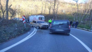 Orduda trafik kazası: 3 yaralı