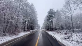 Ordunun yüksek kesimleri beyaza büründü