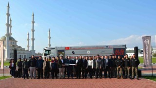 Orman yangınlarıyla mücadelede yerli güç: Yeni nesil itfaiye arazözü Koca Yusuf teslim edildi