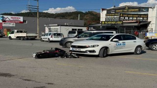 Ortacada trafik kazası: 1 yaralı