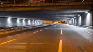 Osmangazi Köprüsü Tünelinin aydınlatma sistemi yenilendi