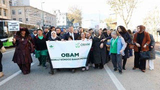 Osmangazide engelli bireyler farkındalık için yürüdü