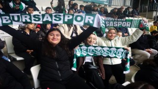 Osmangazili çocuklar Bursaspor coşkusunu tribünde yaşadı