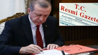 Osmaniye İle İlgili Cumhurbaşkanı Kararı Resmî Gazete’de