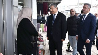 Osmaniye Valisi Yılmaz’dan Esnaf ve Vatandaşlara Ziyaret