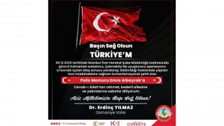 Osmaniye Valisi Yılmaz’dan Şehit Polis Memuru İçin Taziye Mesajı