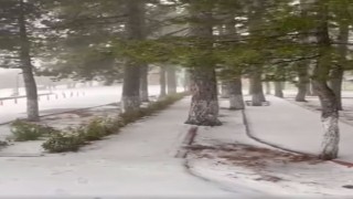 Osmaniye Zorkun Yaylası’na Yılın İlk Karı Düştü