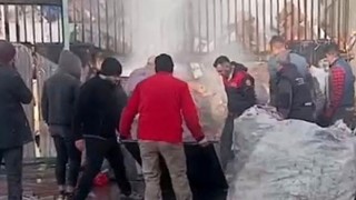 Osmaniye’de Geri Dönüşüm Tesisinde Yangın