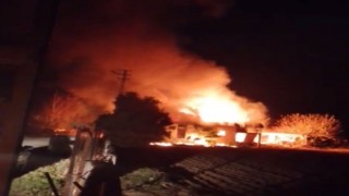 Osmaniye’de Mutfak Tüplerinin Patladığı Evde Korkutan Yangın