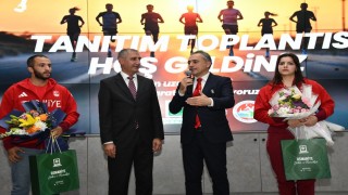 Osmaniyede uluslararası yarı maratonu tanıtım toplantısı