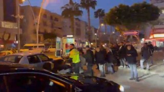 Otomobille çarpışan motosikletli yaralandı