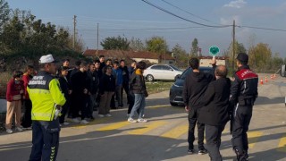 Özel Eğitim Öğrencilerine Jandarmadan Trafik Eğitimi