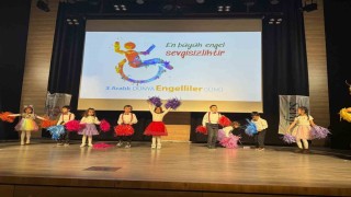 Özel öğrenciler gönüllerince eğlendi