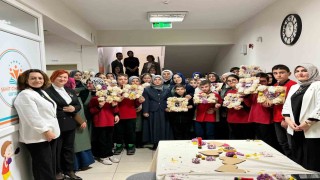 Özel öğrenciler kaynaştı sergi ilgi topladı