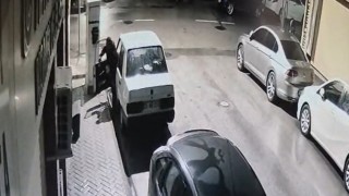 Park halindeki araçtan oto teyp çalan şüpheli yakalandı