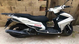 Park halindeki motosiklet çalındı