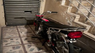 Park halindeki motosiklet çalındı
