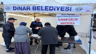 Pazarcı esnafına çorba ikramı