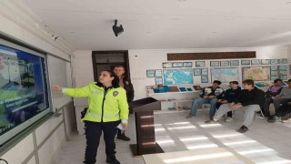 Pehlivanköyde lise öğrencilerine Trafik Dedektifleri eğitimi verildi