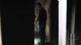 Pendikte 3 çocuğa mezar olan ev sabahın ilk ışıklarıyla görüntülendi