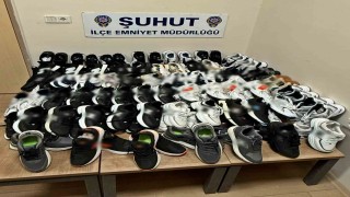 Polis 60 çift imitasyon ayakkabı ele geçirdi