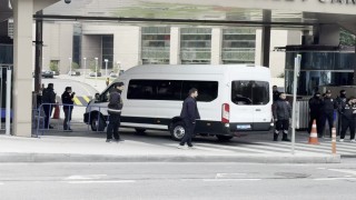 Sadettin Saran, Adli Tıp Kurumundaki işlemlerin ardından adliyeye getirildi