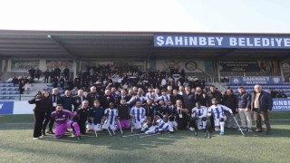 Şahinbey Amputeden 2-1lik galibiyet
