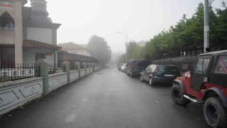 Sakaryada sis görüş mesafesini 50 metreye düşürdü