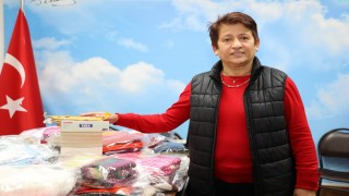 Sakaryalı kadınlar elleriyle iyilik örüyor