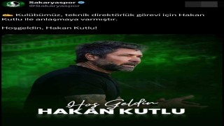 Sakaryaspor yeni teknik direktörü Hakan Kutluyu yapay zeka videosuyla açıkladı