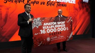 Samsun Büyükşehirden amatör spor kulüplerine 16 milyon TL destek