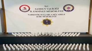 Samsunda uyuşturucu operasyonu: 14 bin 100 sentetik ecza ele geçirildi