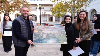 Sancaktepede genç yeteneklerin eserleri görücüye çıktı