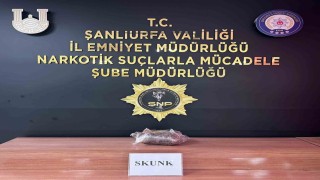 Şanlıurfada 2 kilo 150 gram uyuşturucu ele geçirildi