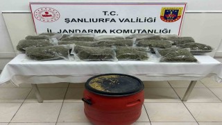 Şanlıurfada 21 kilo uyuşturucu madde ele geçirildi