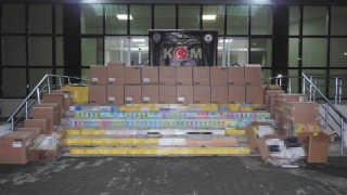 Şanlıurfada 43 bin paket kaçak sigara ele geçirildi