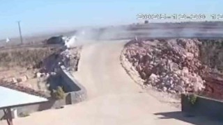 Şanlıurfada 5 kişinin yaralandığı kaza anı kamerada