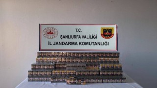 Şanlıurfada 6 bin 820 paket kaçak sigara ele geçirildi