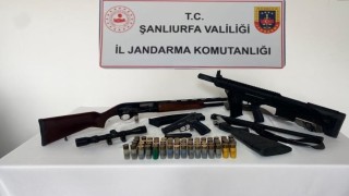 Şanlıurfada silah kaçakçılığı operasyonu: 4 gözaltı