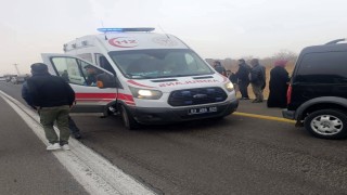 Şanlıurfada trafik kazası: 1 yaya ağır yaralandı