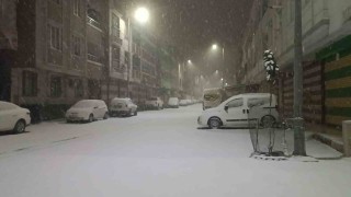Şanlıurfada yoğun kar yağışı