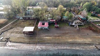 Sapanca Gölünde gizli borular, kesilen sazlıklar, işgal edilen kıyılar