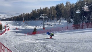 Sarıkamışta Uluslararası FIS Sarıkamış CUP heyecanı sürüyor