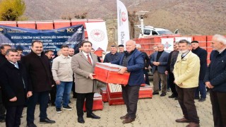 Sasonda arıcılara organik kovan desteği