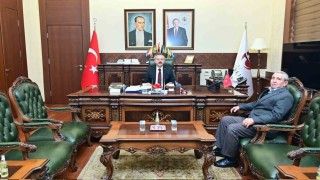 Şehit babasından Vali Aksoya ziyaret