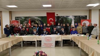 Şehit yakınları ve gaziler, Erzincan Kız Yurdu öğrencileriyle buluştu