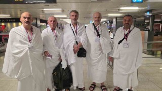 Şehit yakınları ve gaziler umreye gönderildi