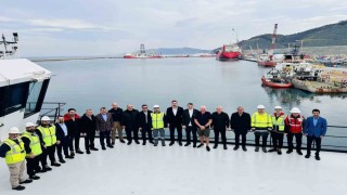 Seven Vega gemisi Filyos Limanında: 2026 hedefi için start verildi