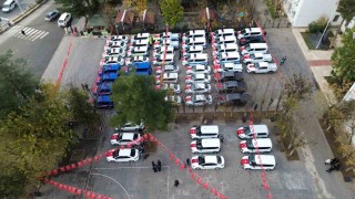 Siirtte 68 araç kolluk kuvvetlerine teslim edildi